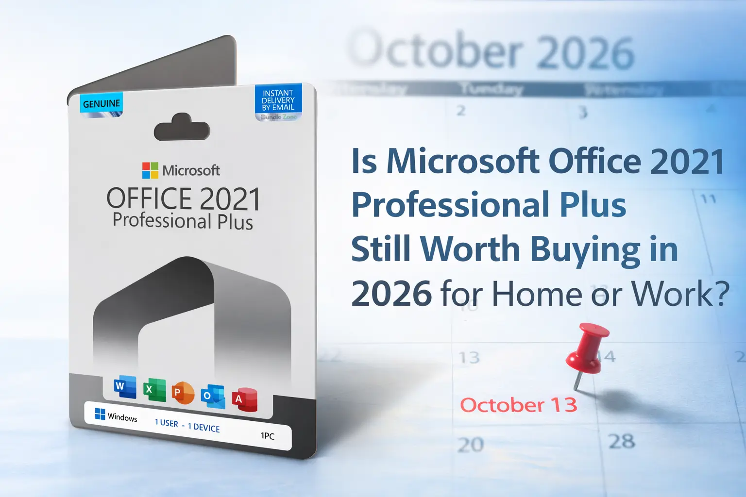 Microsoft Office 2021 Professional Plus feature image for a 2026 buying guide