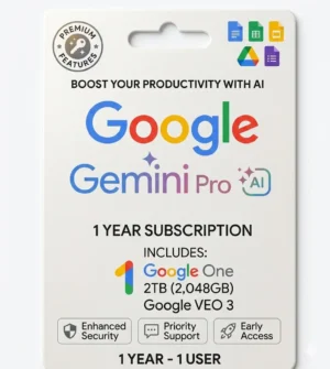 gemini pro 1 year subscription